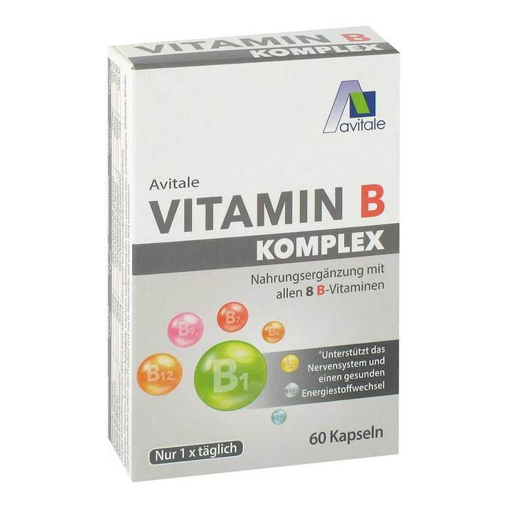 Vitamin B Komplex Kapseln, 60 St