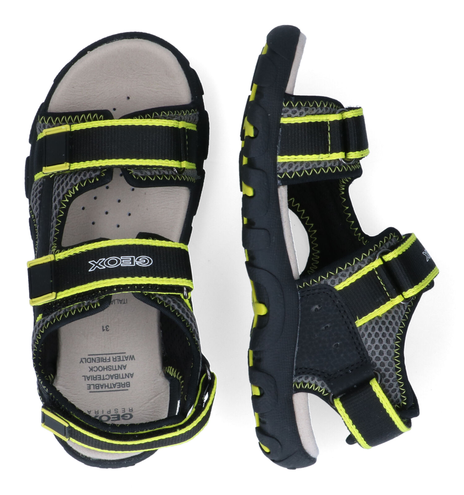 Sandalen zwart
