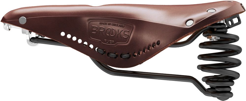 Brooks Flyer Carved Sattel brown kaufen | Bike-Discount