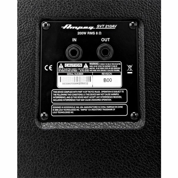 Ampeg SVT-210AV Bass Box