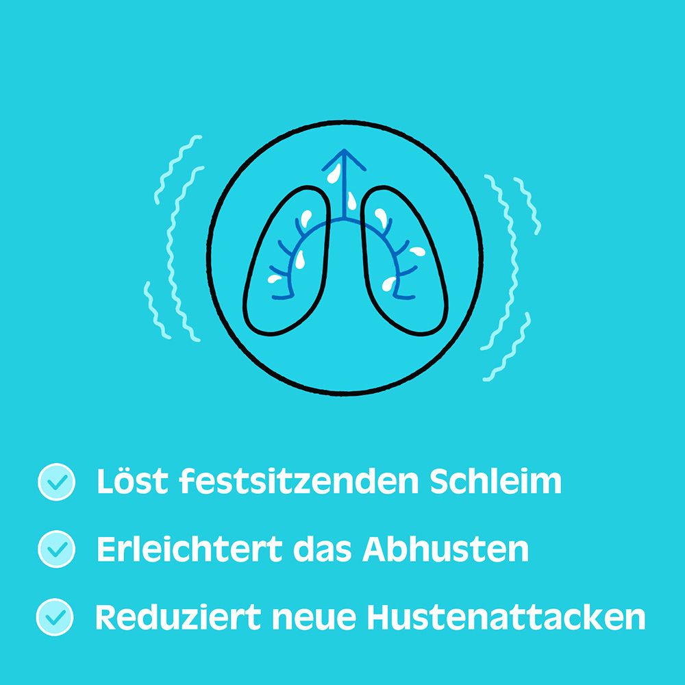 Silomat® Hustenlöser – erleichtert das Abhusten & reduziert neue Hustenattacken durch Ambroxol – Erdbeer-Vanille-Geschmack – für Kinder ab 2 Jahren geeignet