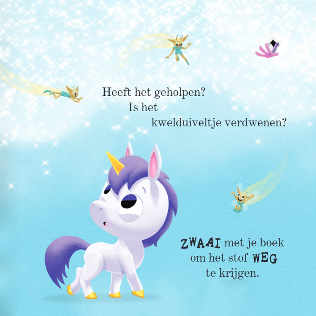 Er zit een eenhoorn in je boek