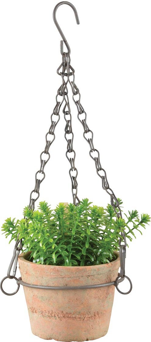 Esschert Design hangpot Monica terracotta 11,7 x 12,8 x 8,3 cm