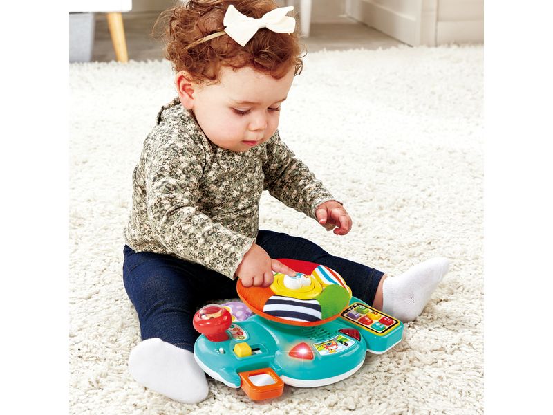 Vtech Beschäftigungsspielzeug Volant Baby pilote -FR- Interaktives Lernspielzeug
