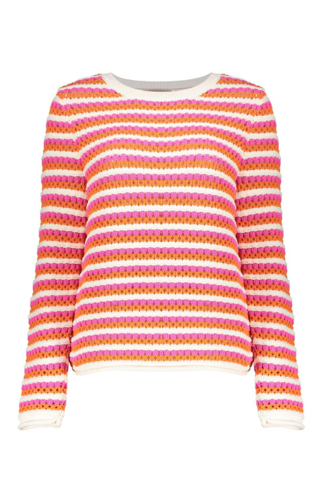 Geisha multi color dames trui