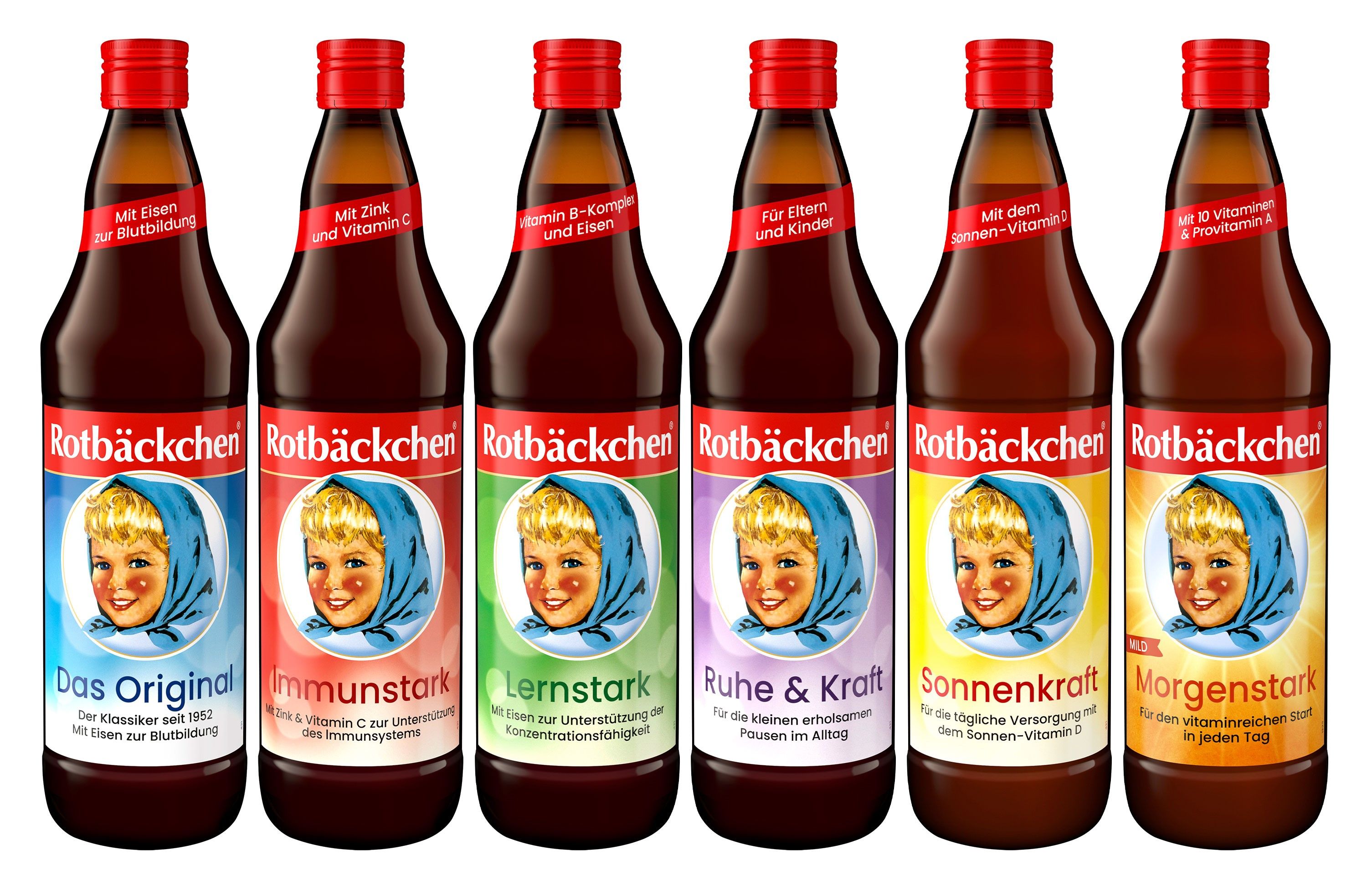 ROTBÄCKCHEN Lieblingssäfte (6 verschiedene Saftsorten)