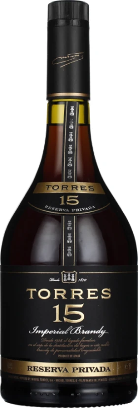 TORRES BRANDY 15 RESERVA PRIVADA 1LTR