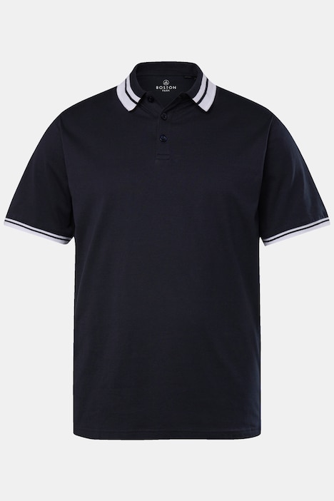 Boston Park Poloshirt, Halbarm, Kontrastbündchen, bis 84/86