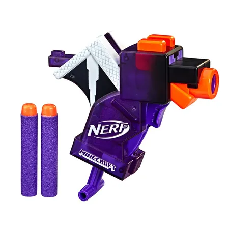 Nerf MicroShots Minecraft Mini-Blaster, 1 Stück, 3-fach sortiert