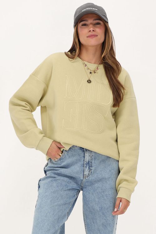 Groene sweater 