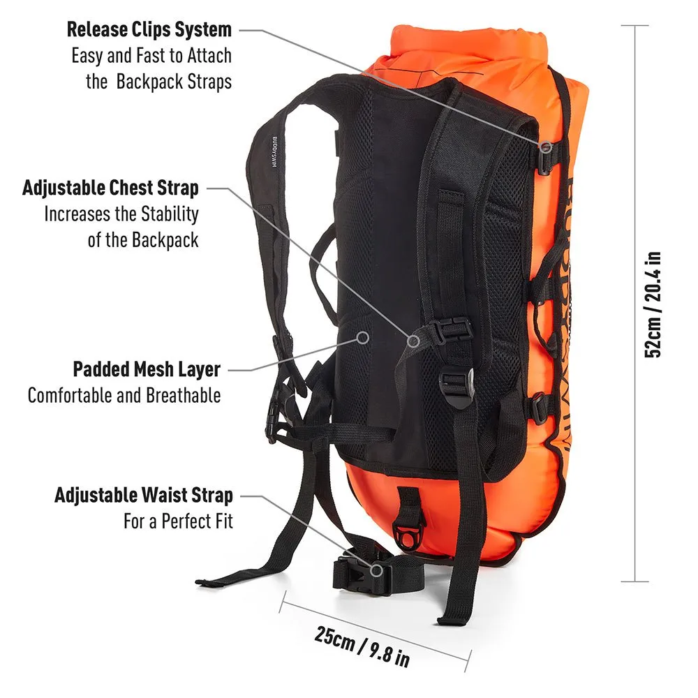 Buddyswim Boje mit abnehmbaren Rucksackgurten 28L
