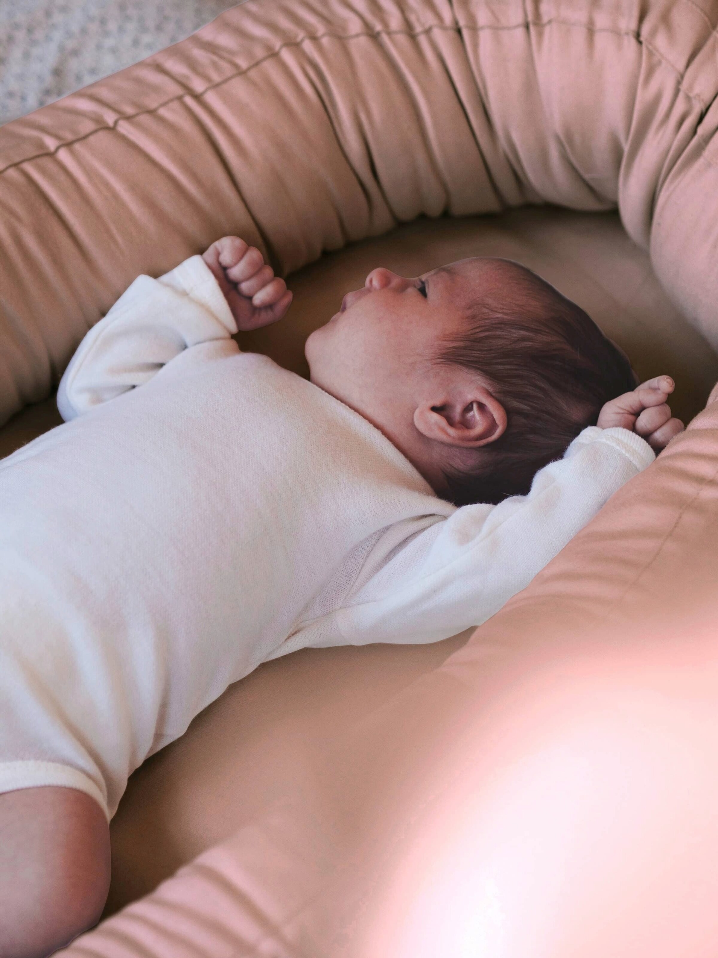FILIBABBA Babynest - Kapok Blush