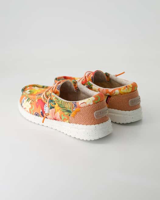 Fusion Emma jungle Slipper in Orange