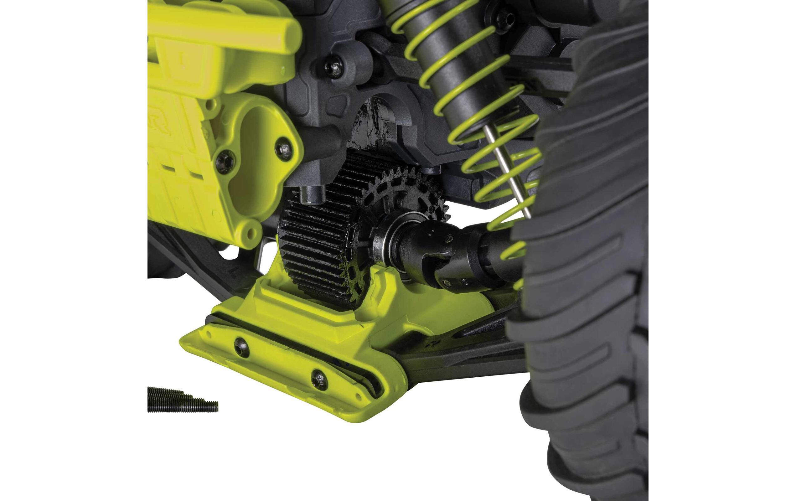 Monster Truck Gorgon MEGA 550 RWD Gelb, RTR, 1:10<br>2WD Monstertruck mit Heckantrieb
