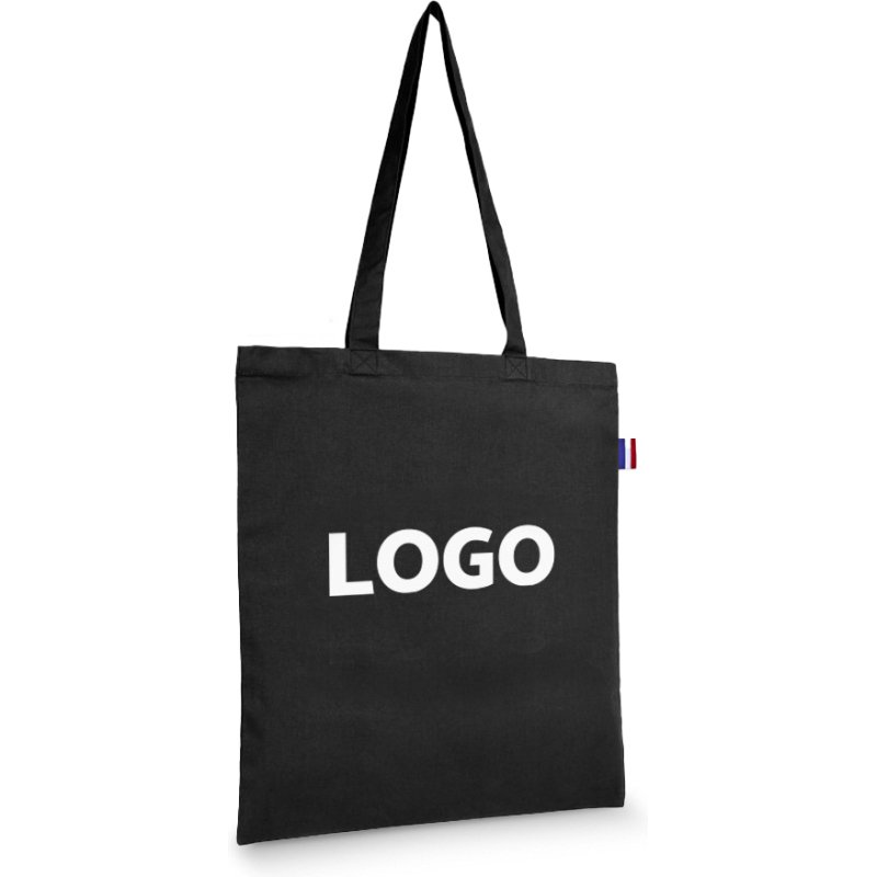 Sac couleur en coton publicitaire totebag 150 g/m² - 10 L - marquage 1 couleur