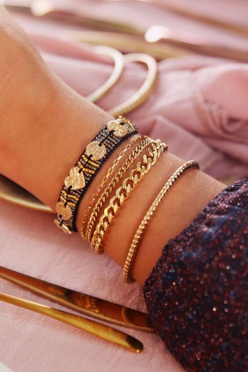 Bangle geribbeld small