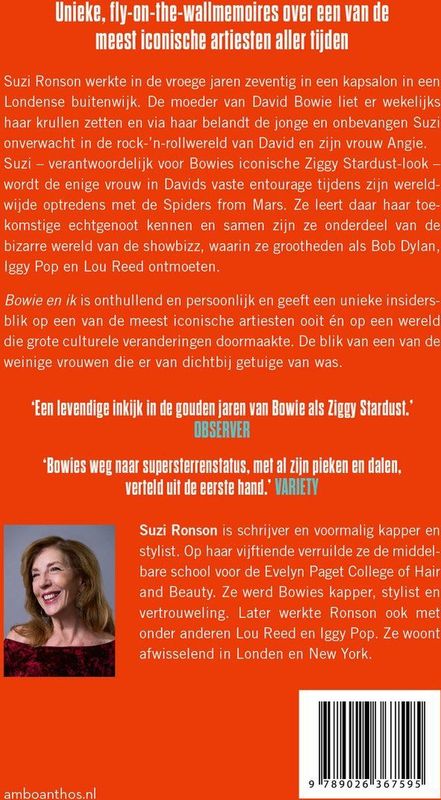Bowie en Ik - Suzi Ronson - Memoires