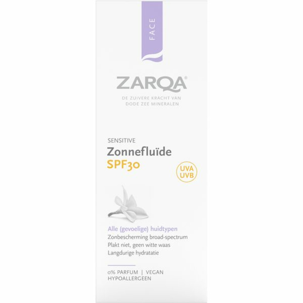 Zarqa Zonnefluïde SPF 30 Sensitive50 ml