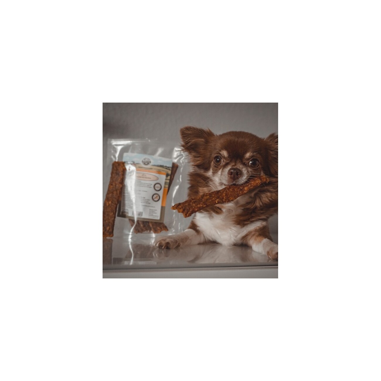 Bellfor Hundesnack Hühner Trockenfleisch - 100g
