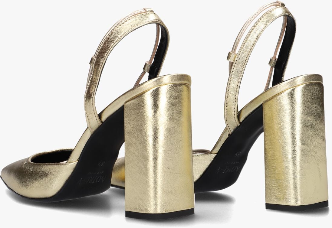 NOTRE-V gouden notre-v pumps x florine
