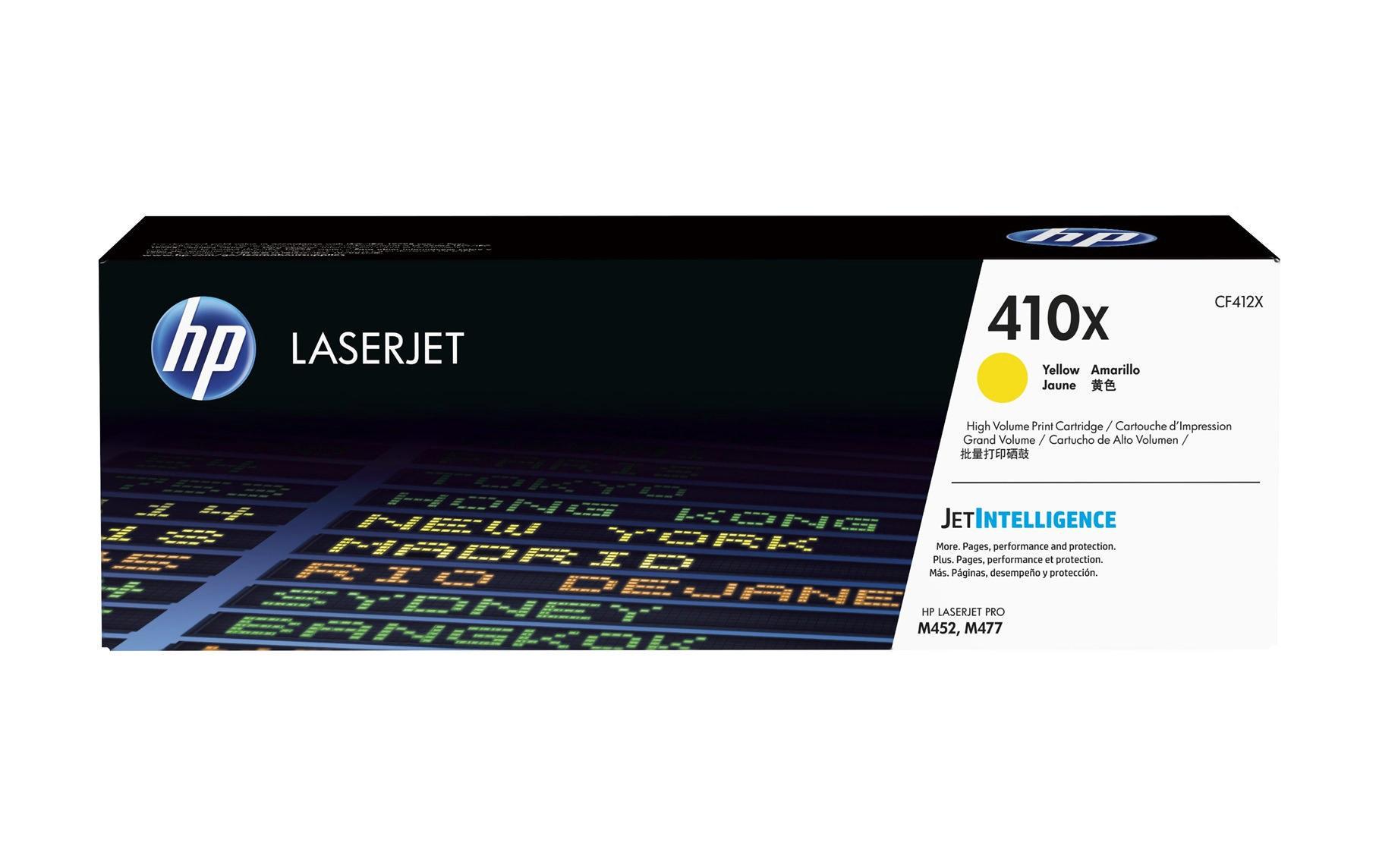 Toner Nr. 410X (CF412X) Yellow<br>Tonerkartusche