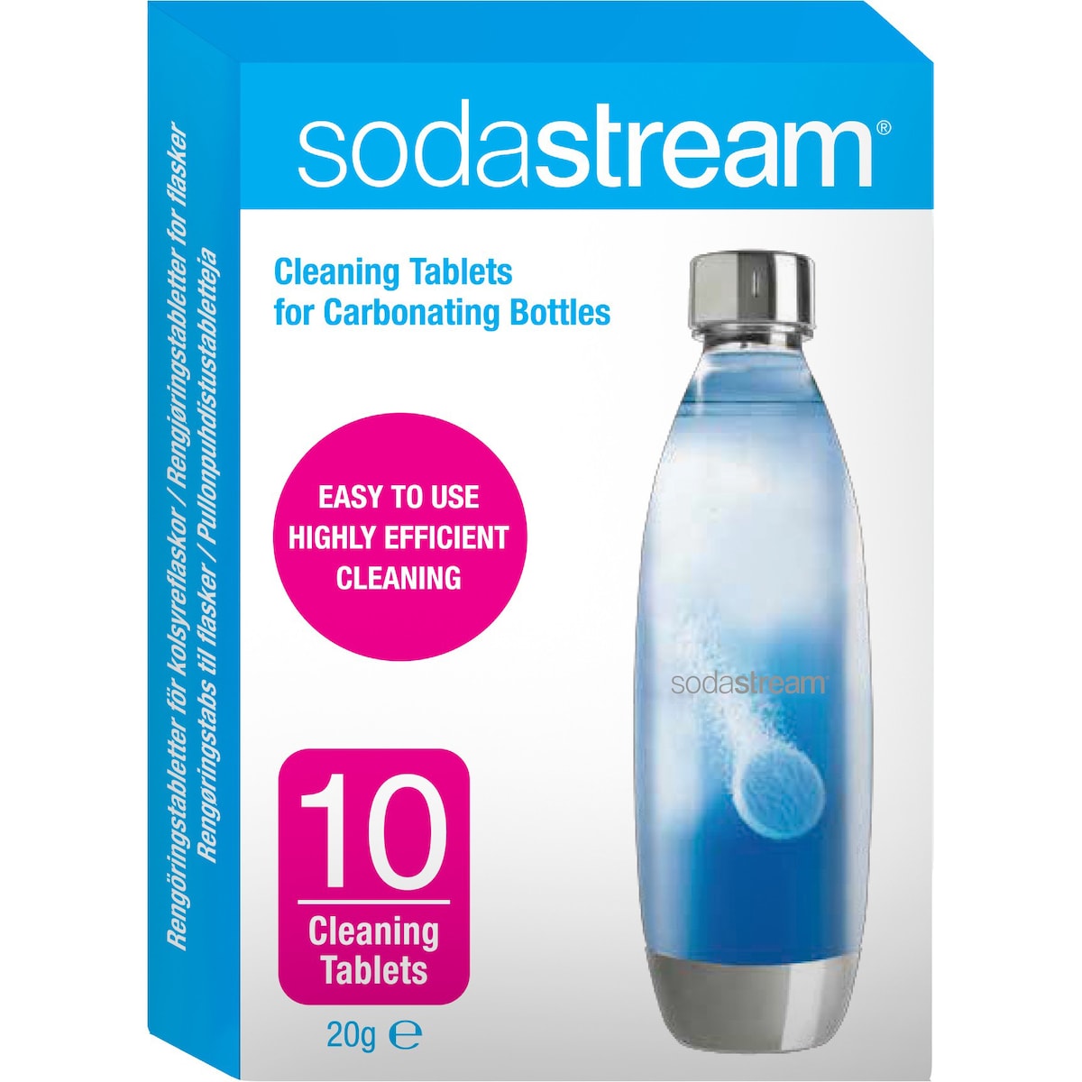 SodaStream rengjøringstabletter 1090000770