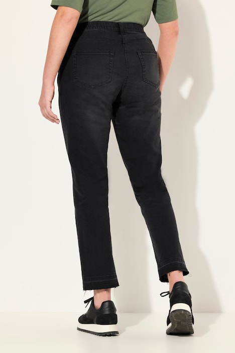 Jeans Sarah, schmales Bein, vorgewaschen