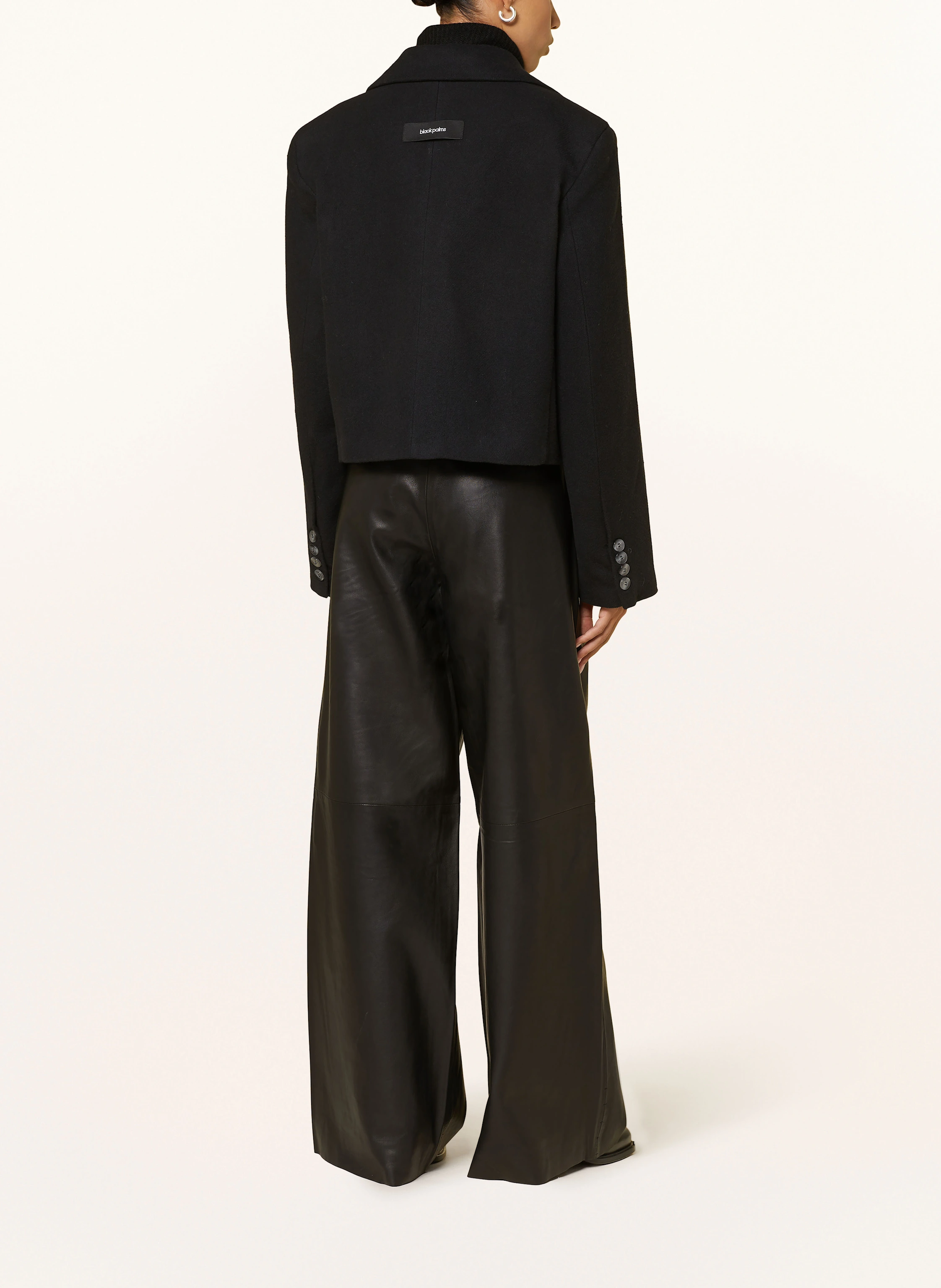 black palms Cropped-Blazer BEO