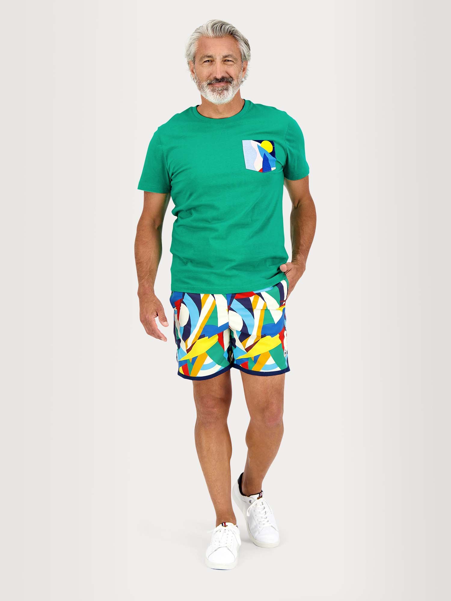 Tee Shirt Homme Cotn Biologique Vert
