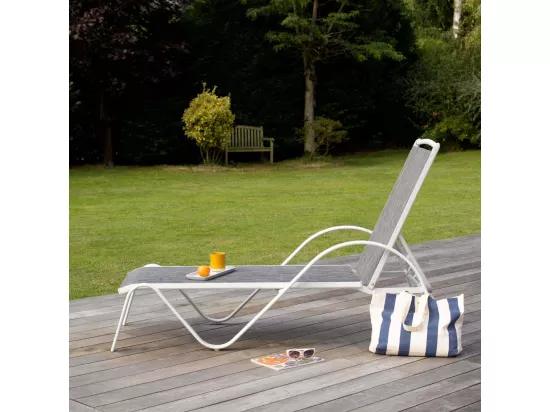 Bain de soleil en aluminium Sunset