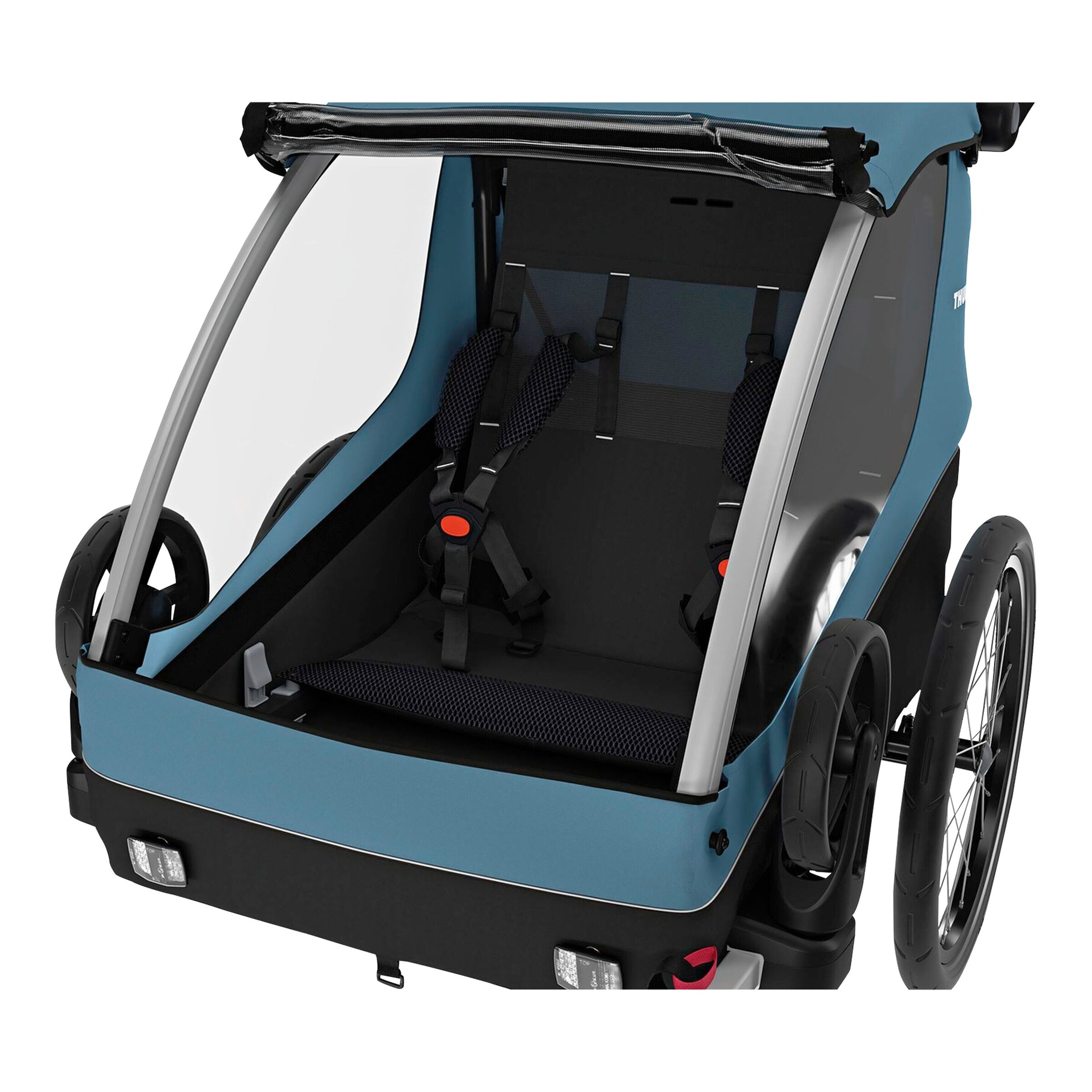 Thule Courier Fahrradanhänger aegean blue