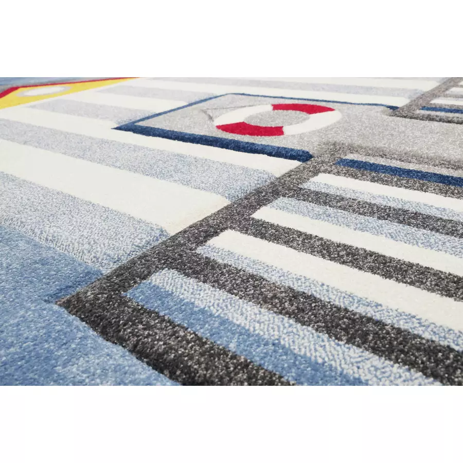 Esprit Kinderteppich Sea Castle blau