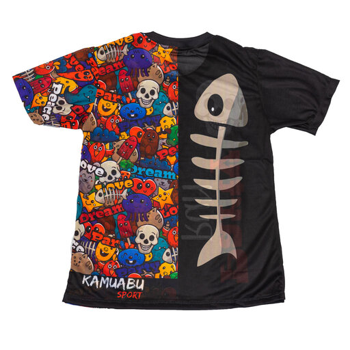Camiseta Running Kamuabu Partyrun 90grs