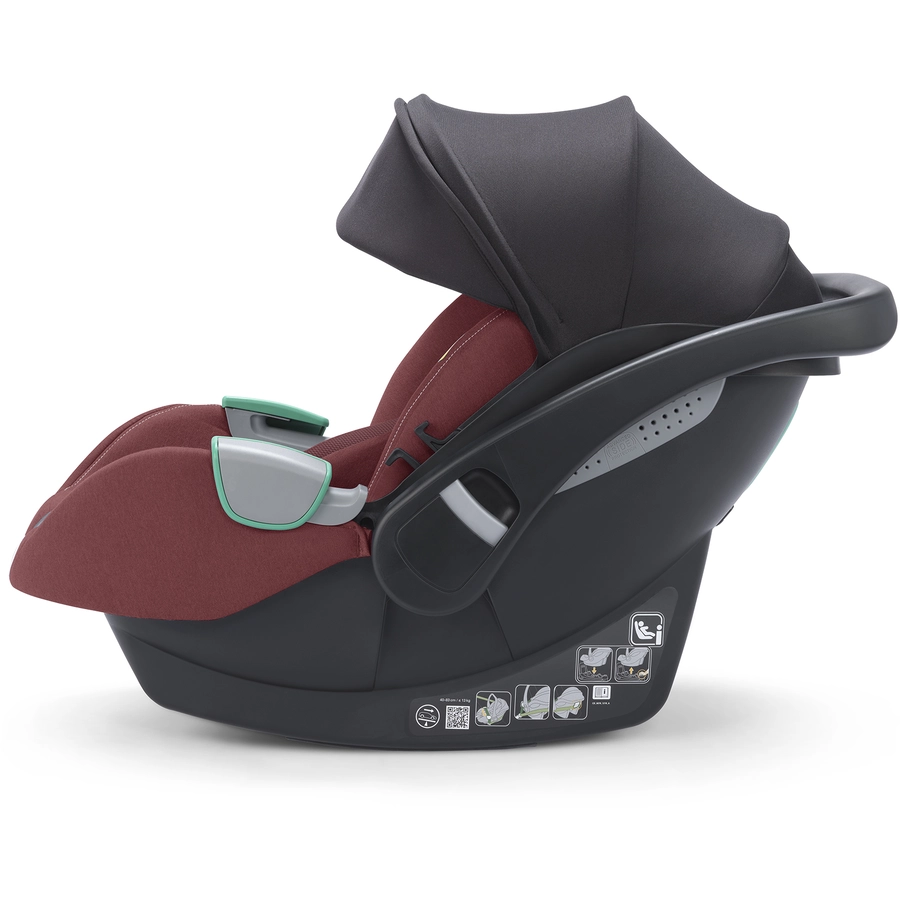 RECARO Babyschale AVAN I SIZE Fibre Black Iron Red