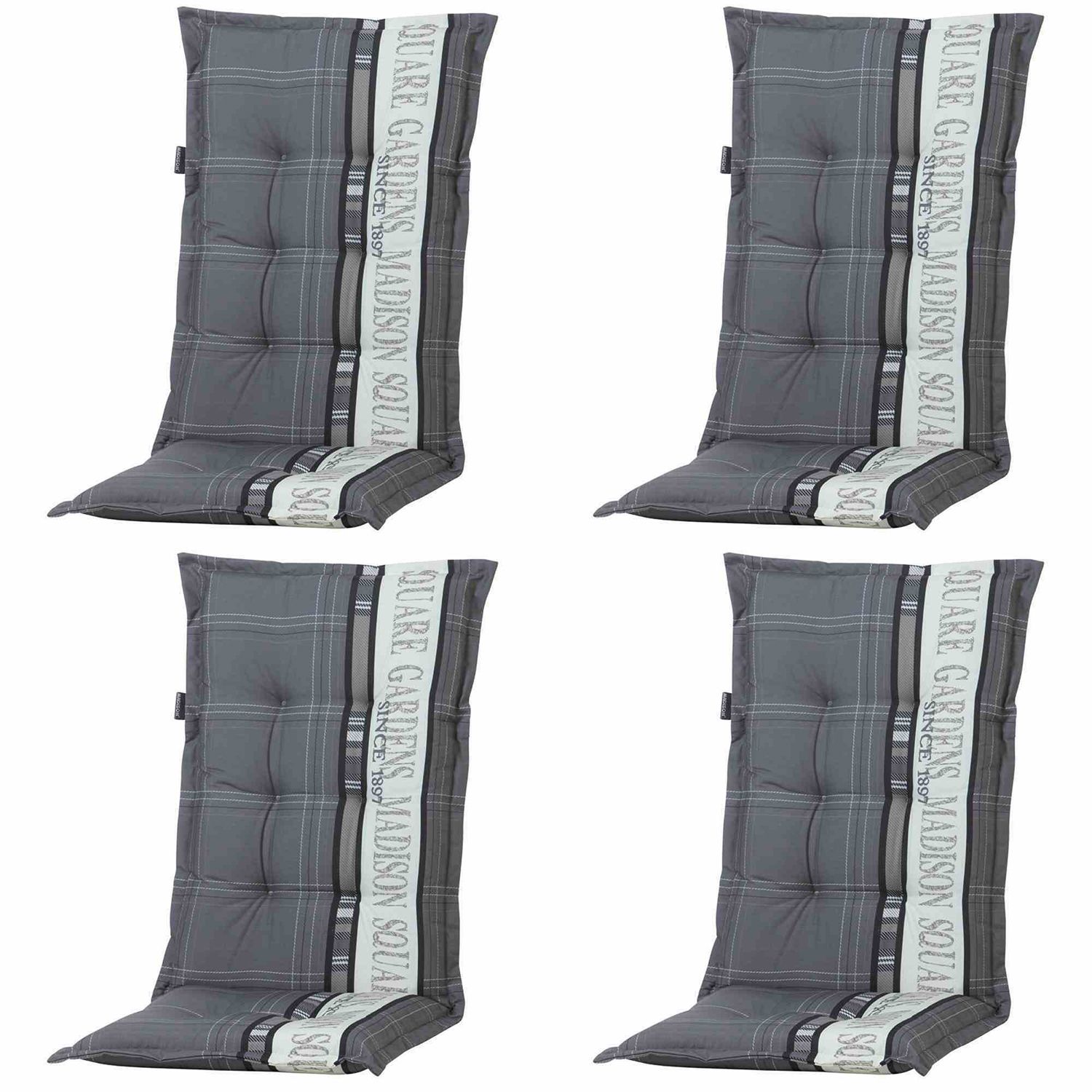 Sesselauflage hoch 4er-Set