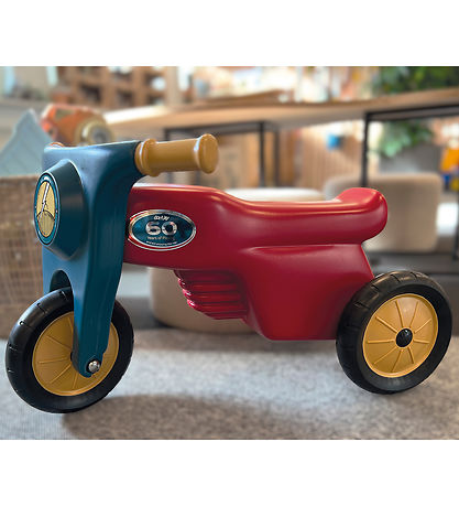 Dantoy Motorcykel m. Gummihjul - Jubil?um - R?d/Bl?