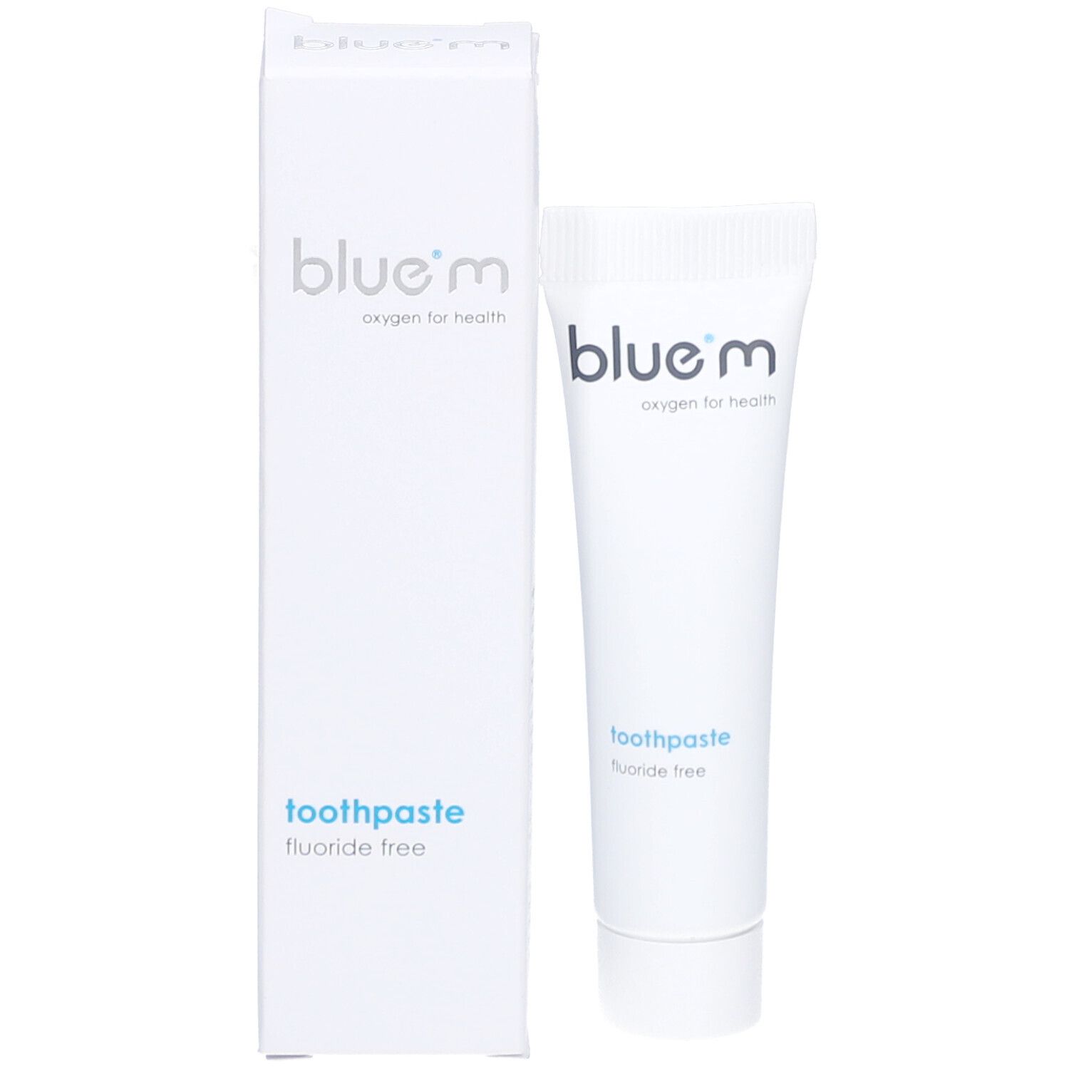 blue®m Zahnpasta Fluoridfrei