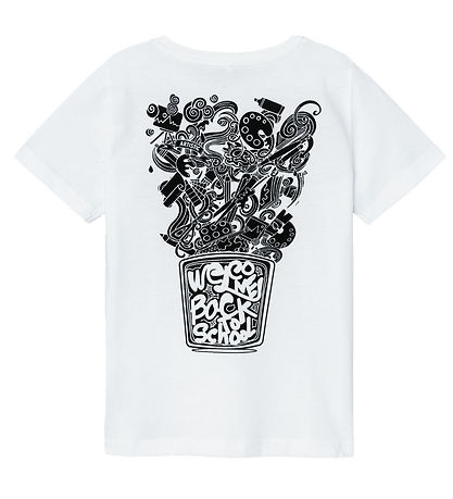 Name It T-Shirt - NkmNhamsa - Bright White