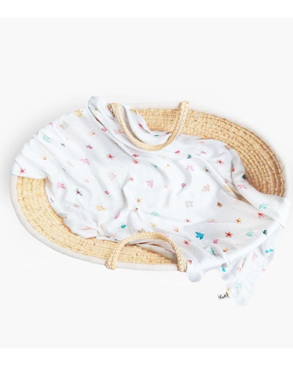 Swaddle / Svøpeteppe – 100% Øko Bambus | 120x120cm