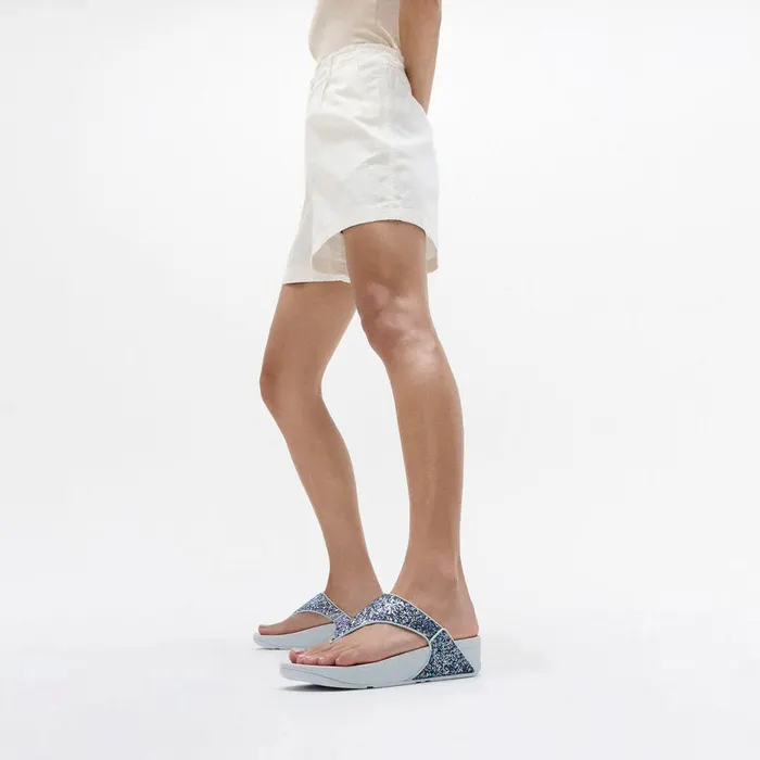 Fitflop FitFlop Lulu Glitter Toepost Teenslippers Dames
