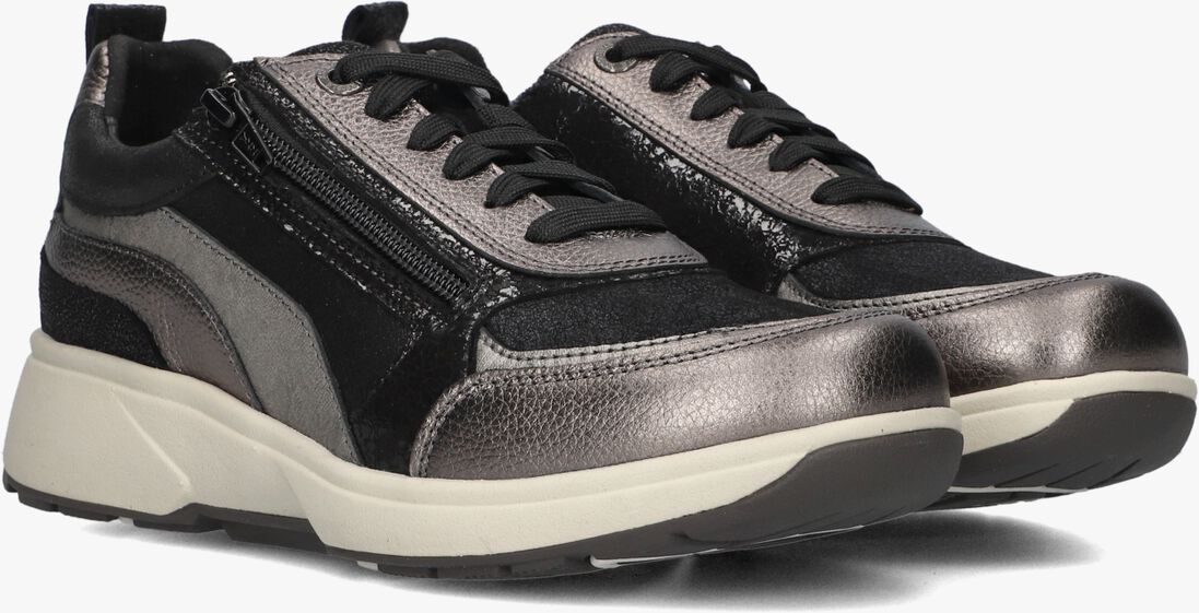 zilverkleurig xsensible lage sneakers valletta