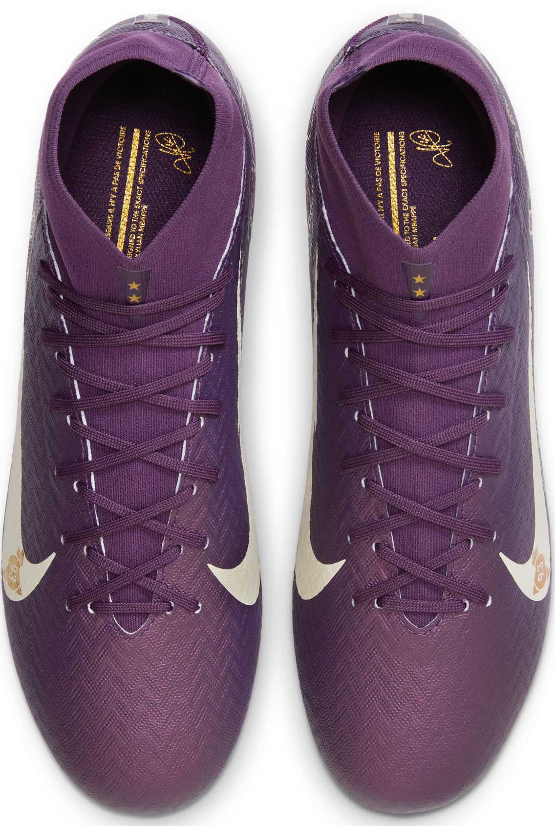 Mercurial Superfly 10 Academy Kylian Mbappé FG/MG 500/Grand Purple/Pale Ivory