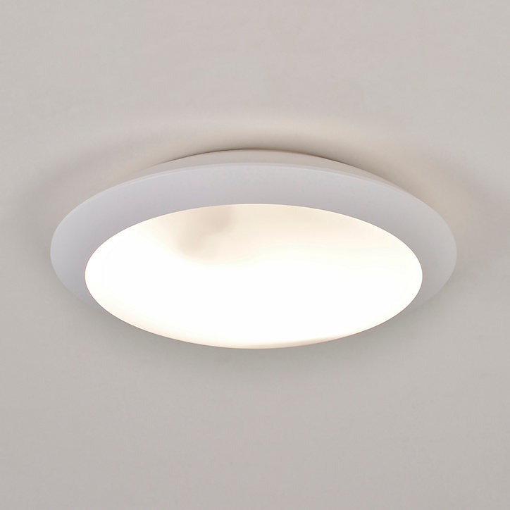 Plafonnier extérieur Lake E27 IP65 20W métal blanc Little Garden Ø30cm