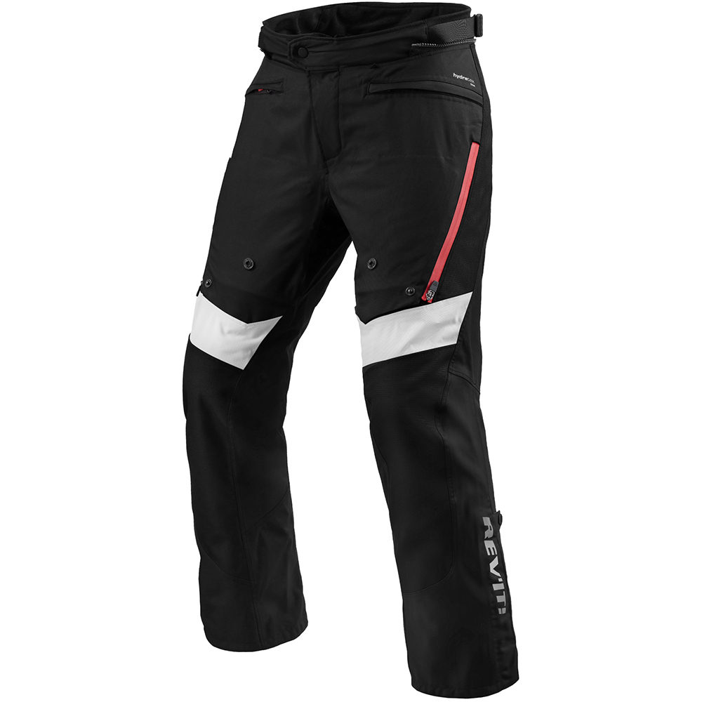 Rev'it - Pantalon Horizon 3 H2O Noir / Gris Clair / Rouge