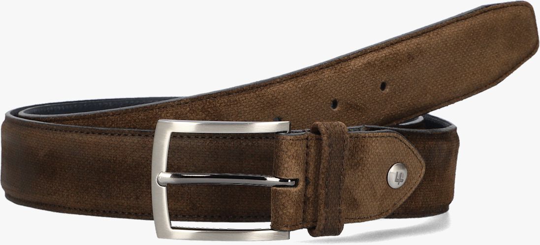 FLORIS VAN BOMMEL cognac floris van bommel riem cfm-10075