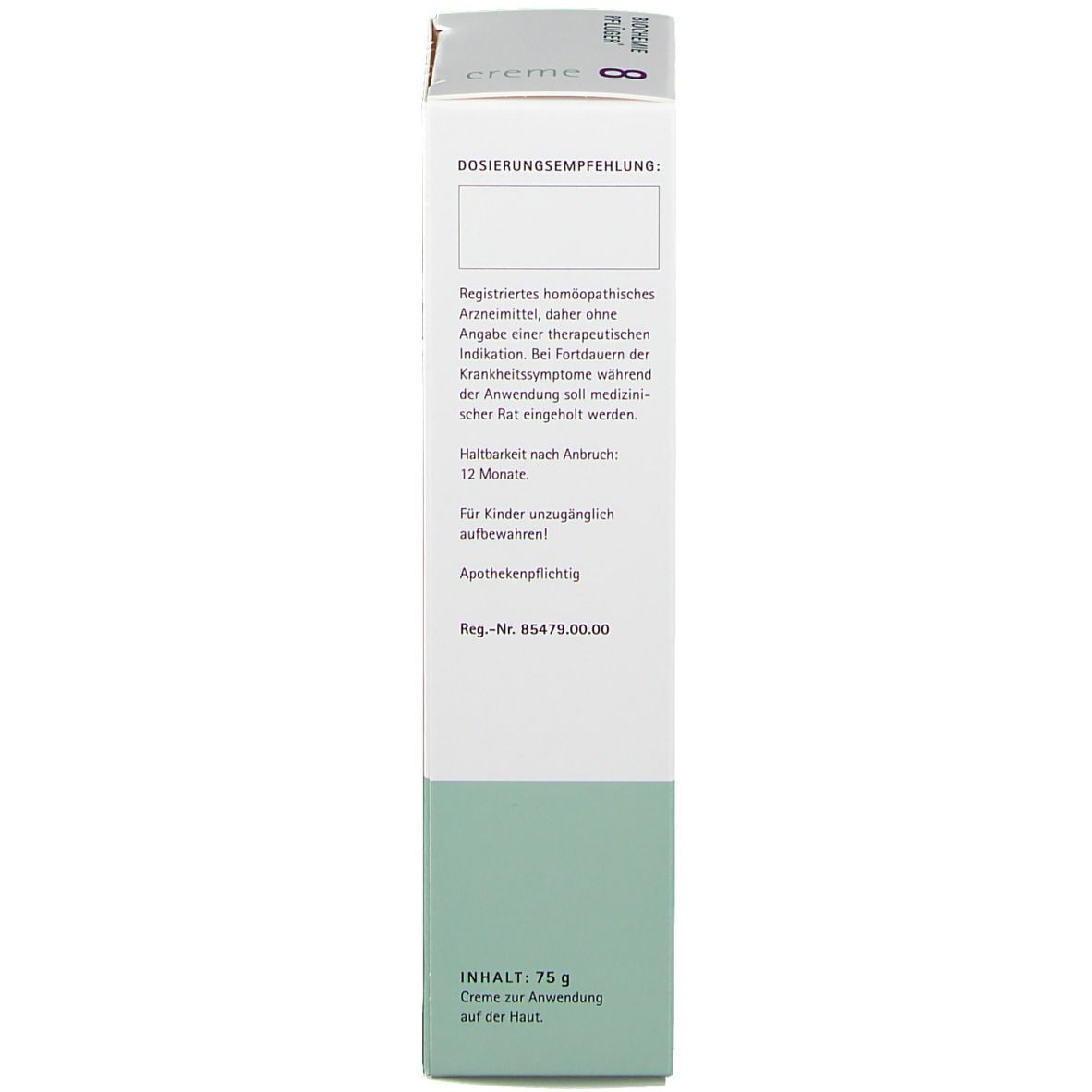 Biochemie Pflüger® Nr. 8 Natrium chloratum D4 Creme