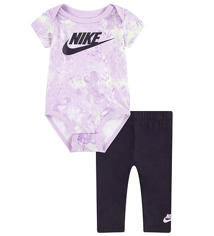 Nike Set - Leggings/Body k/ä - Midnight Navy