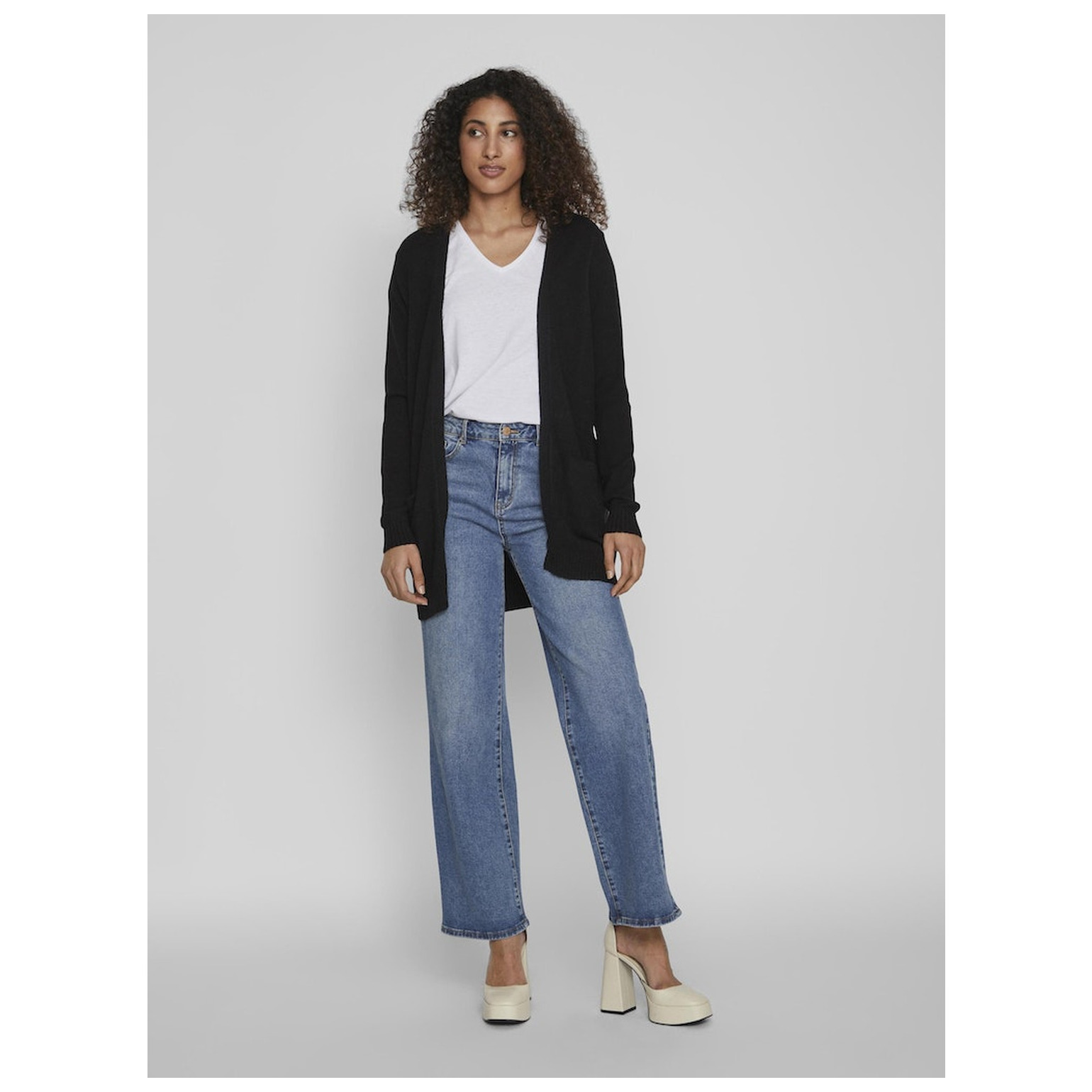Vila VIRIL OPEN L/S KNIT CARDIGAN -