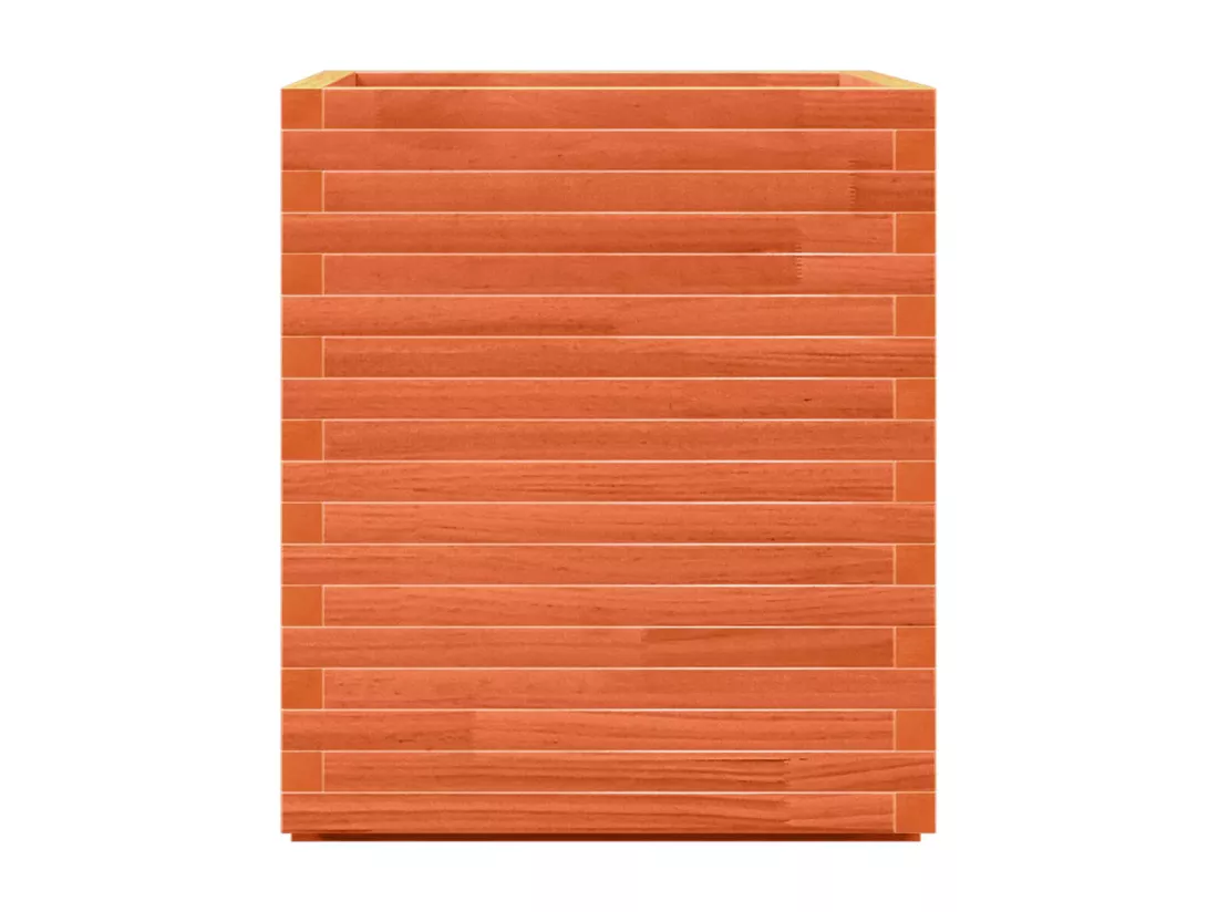 Jardinière bac lit surélevé bois marron 60 x 60 x 72 cm 02_0038477