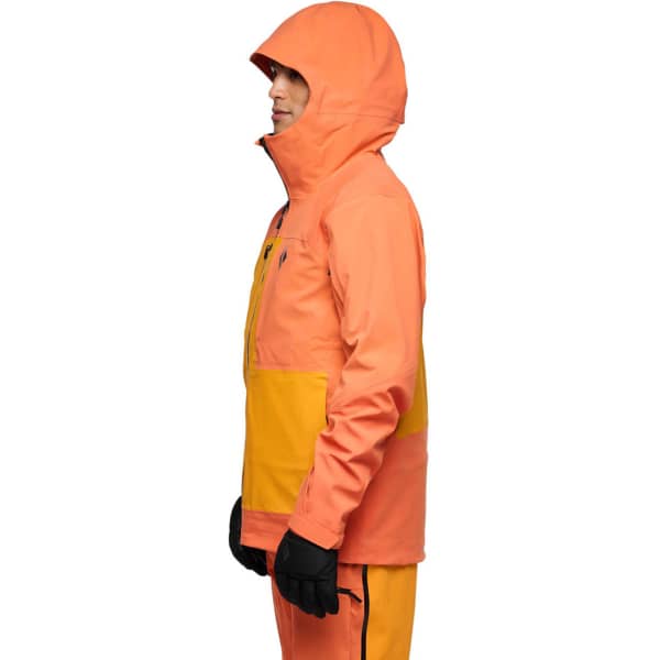 Veste de ski BLACK DIAMOND M RECON STRETCH PRO SHELL ORANGE FLAME ORANGE